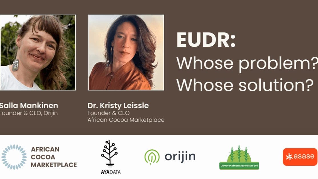 EUDR: Whose problem? Whose Solution?